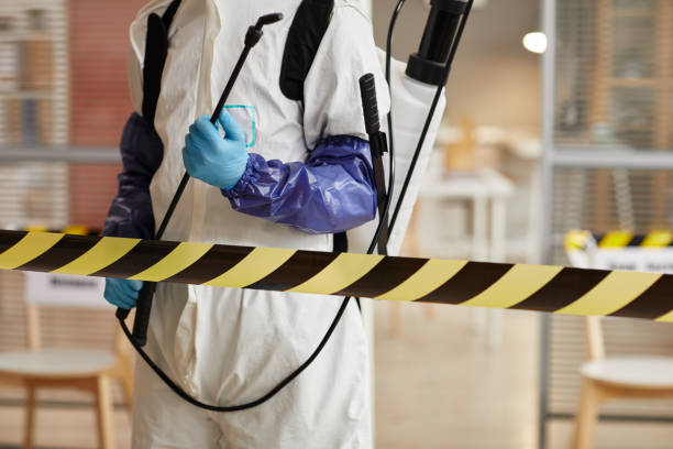 Professional Biohazard Cleanup technician working in Smithfield, UT